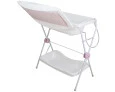 banheira alta com trocador shower - kiddo (rosa)