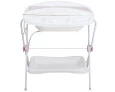 banheira alta com trocador shower - kiddo (rosa)