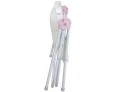 banheira alta com trocador shower - kiddo (rosa)