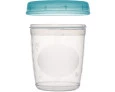 Kit 6 Potes Para Armazenar Leite Materno Buba