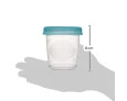 Kit 6 Potes Para Armazenar Leite Materno Buba