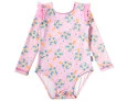Body Praia Manga Longa Lollypop Toddler Proteção UV50+