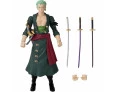 Boneco Articulado Zoro de 16cm Colecionável One Piece