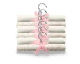 Kit com 6 Cabides Hug Mundo de Fantasia Bege