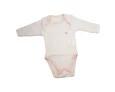 Body Manga Longa Hug Rosa