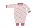 Macacão Manga Longa Batistela Baby Fada Rosa 
