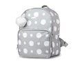 Mochila Maternidade Hug Pompom Cinza