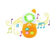 CELULAR BABY COM SOM E LUZ