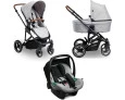 Kit Completo Como 4 ABC Design Linha Tradicional Woven Grey
