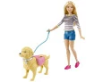 Barbie Passeio com cachorro Mattel 3+