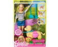 Barbie Passeio com cachorro Mattel 3+