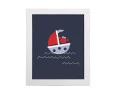 Kit com 3 Quadros Hug Tesouros do Mar