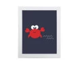 Kit com 3 Quadros Hug Tesouros do Mar