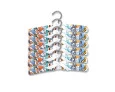 KIT COM 6 CABIDES HUG HAPPY ZOO