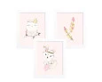 Kit com 3 Quadros Hug Floresta Encantada
