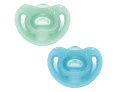 Kit com 2 Chupetas NUK Sensitive Soft 100% Silicone Boy S1 0-6M PA7330-1B